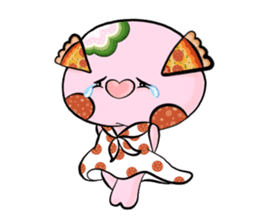 POPPORONI THE PIZZA LOVER sticker #12436209