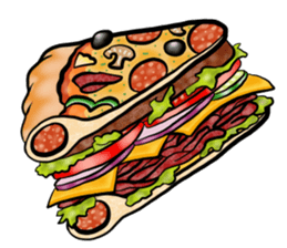 POPPORONI THE PIZZA LOVER sticker #12436217