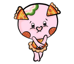 POPPORONI THE PIZZA LOVER sticker #12436223