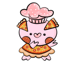 POPPORONI THE PIZZA LOVER sticker #12436226