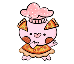 POPPORONI THE PIZZA LOVER sticker #12436226