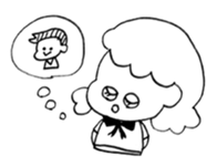 KAWAII girls mix01 sticker #12436435