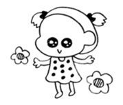 KAWAII girls mix01 sticker #12436442
