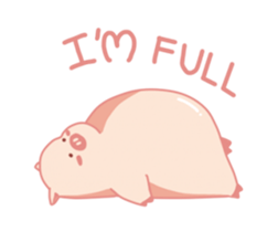 My Cute Lovely Pig, Animated sticker #12436511