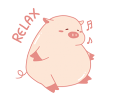 My Cute Lovely Pig, Animated sticker #12436529