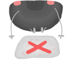 Ms. and Mr. cell II sticker #12436663