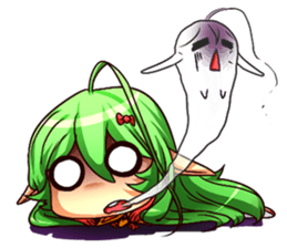 Lynna the elf idol sticker #12436695