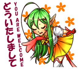 Lynna the elf idol sticker #12436697