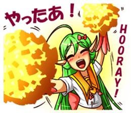 Lynna the elf idol sticker #12436699