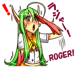 Lynna the elf idol sticker #12436705