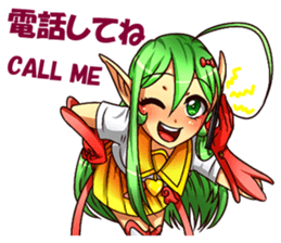 Lynna the elf idol sticker #12436710