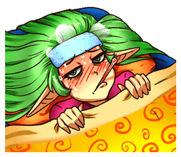 Lynna the elf idol sticker #12436714