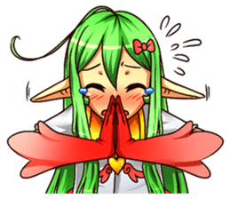 Lynna the elf idol sticker #12436719