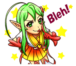 Lynna the elf idol sticker #12436728