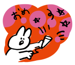 Loose - rabbit sticker #12436819