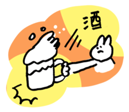 Loose - rabbit sticker #12436839