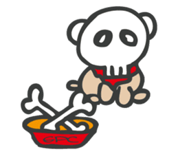 Bone man/name gaikotchi sticker #12437236