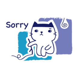Twins cat's daily sticker #12437576