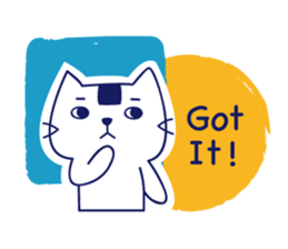 Twins cat's daily sticker #12437577