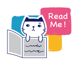Twins cat's daily sticker #12437578