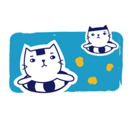 Twins cat's daily sticker #12437583