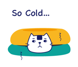 Twins cat's daily sticker #12437585