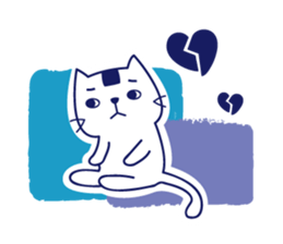 Twins cat's daily sticker #12437595