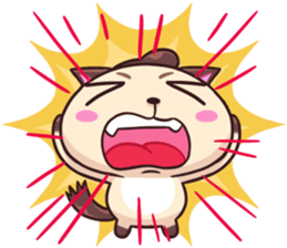 Brownies Siamese Cat! sticker #12437959