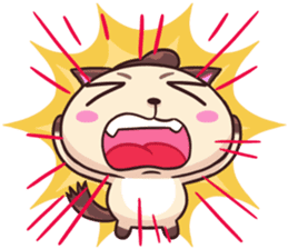 Brownies Siamese Cat! sticker #12437959