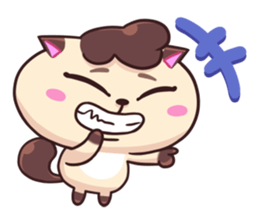 Brownies Siamese Cat! sticker #12437968