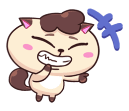 Brownies Siamese Cat! sticker #12437968