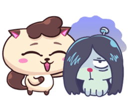 Brownies Siamese Cat! sticker #12437969