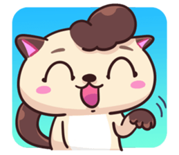 Brownies Siamese Cat! sticker #12437970