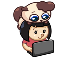 Brownies Siamese Cat! sticker #12437975