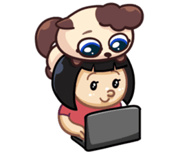 Brownies Siamese Cat! sticker #12437975