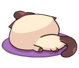 Brownies Siamese Cat! sticker #12437984
