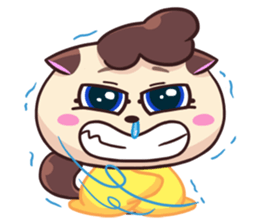 Brownies Siamese Cat! sticker #12437988