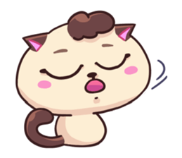 Brownies Siamese Cat! sticker #12437995