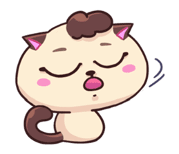 Brownies Siamese Cat! sticker #12437995