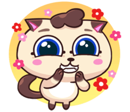 Brownies Siamese Cat! sticker #12437996