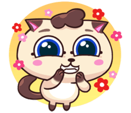 Brownies Siamese Cat! sticker #12437996