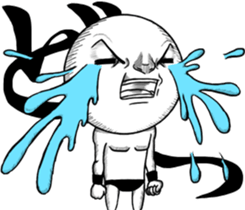 Be transmitted! The 5th time of cry. sticker #12438164