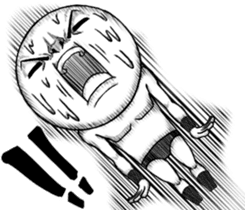 Be transmitted! The 5th time of cry. sticker #12438170