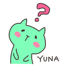 YUNA chan 4 sticker #12438425