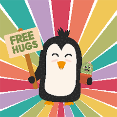 Cute Penguins Animal Stickers