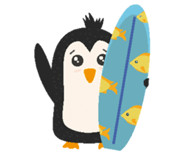 Cute Penguins Animal Stickers sticker #12438487