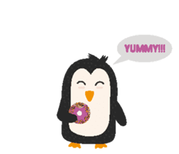 Cute Penguins Animal Stickers sticker #12438494