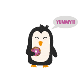 Cute Penguins Animal Stickers sticker #12438494