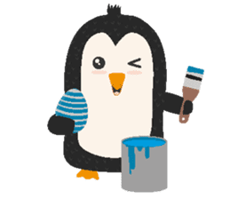 Cute Penguins Animal Stickers sticker #12438499