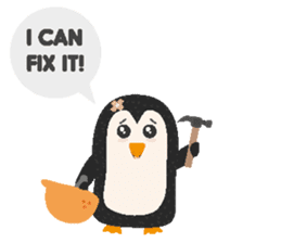 Cute Penguins Animal Stickers sticker #12438514